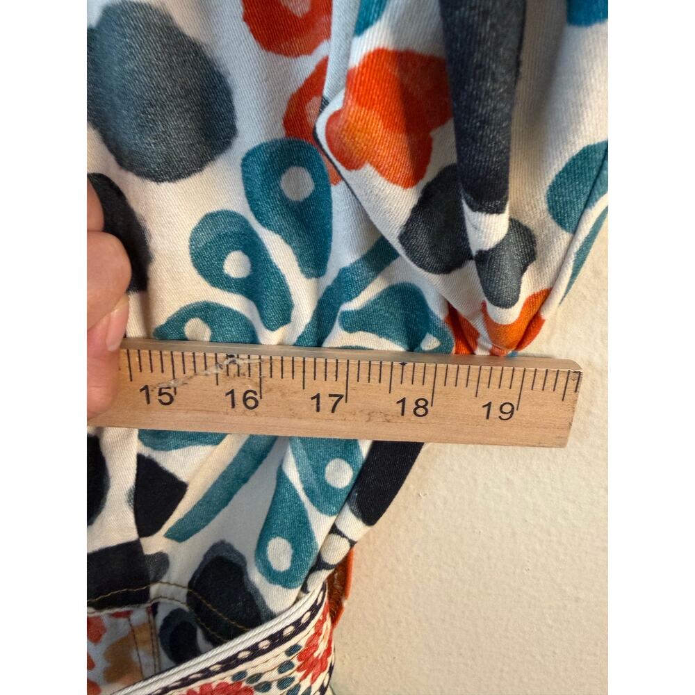 FARM RIO Mushroom Forest Canvas Dress M - Picture 12 of 14